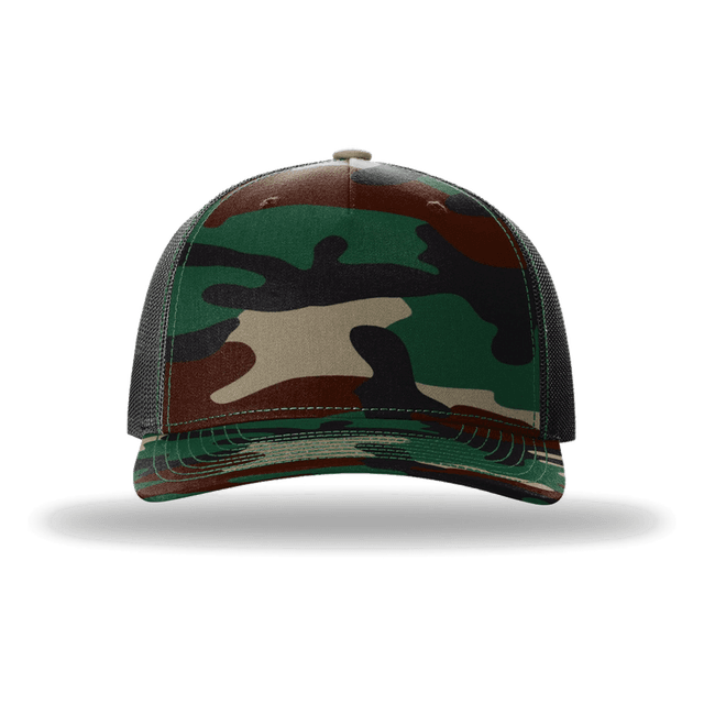 Green Camo/ Black