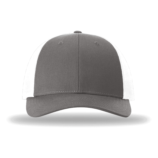 Charcoal/ White