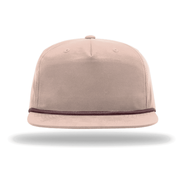 Pale Peach/ Maroon
