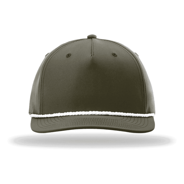 Dark Olive/ White