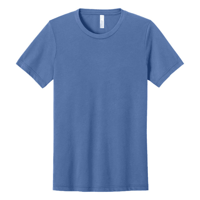 Solid Blue Triblend