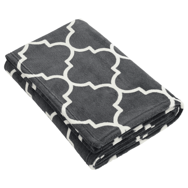 Graphite/ Quatrefoil