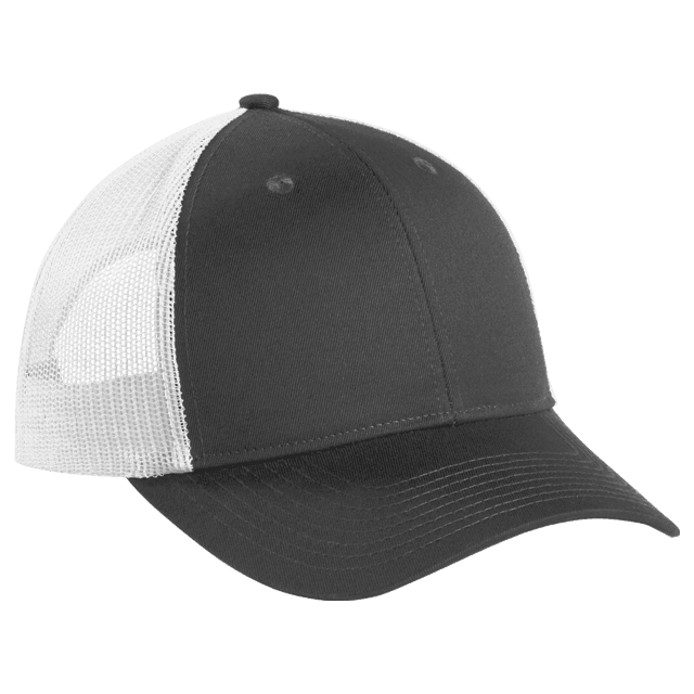 Grey Steel/ White