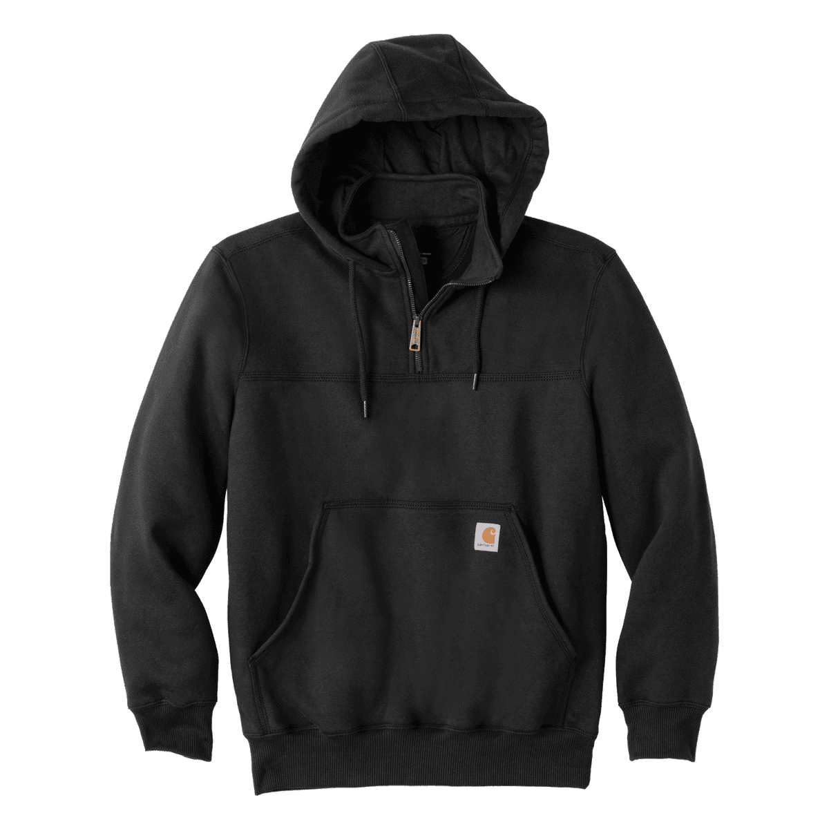 Carhartt  Rain Defender  Paxton Heavyweight Hooded Zip Mock Sweatshirt. CT100617