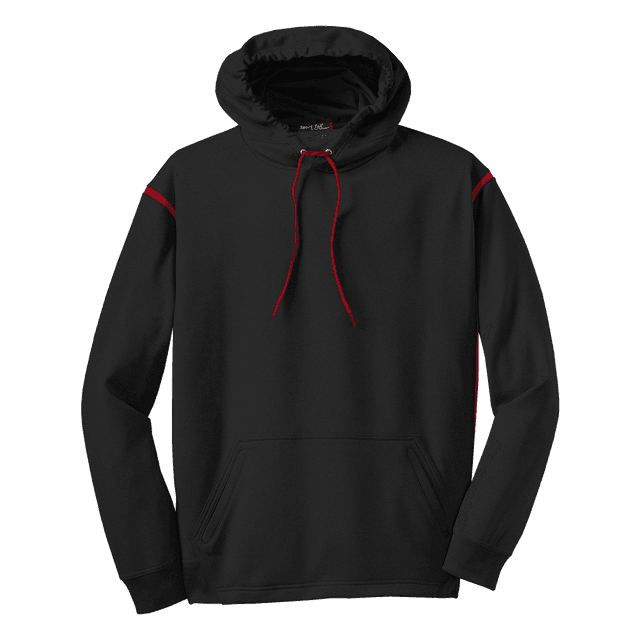 Black/ True Red