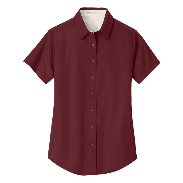 Burgundy/ Light Stone