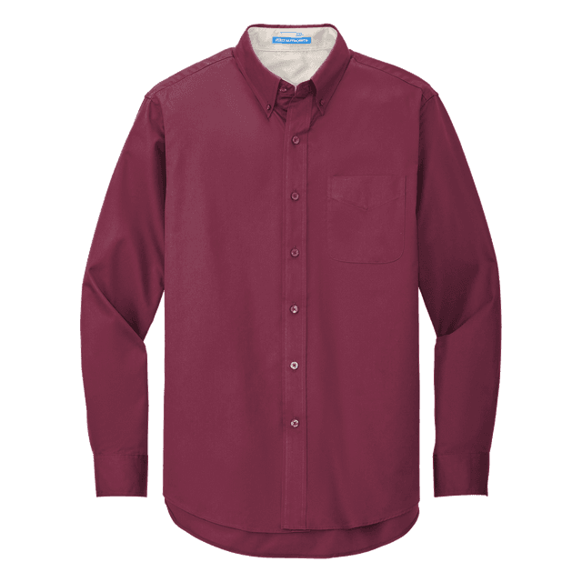 Burgundy/ Light Stone