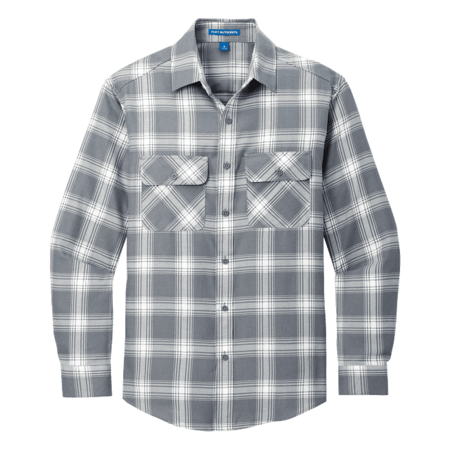 Grey/ Cream Open Plaid