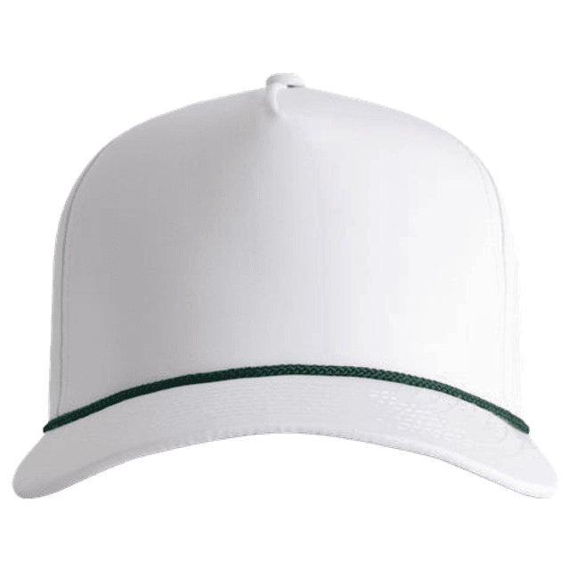 White/ Dark Green