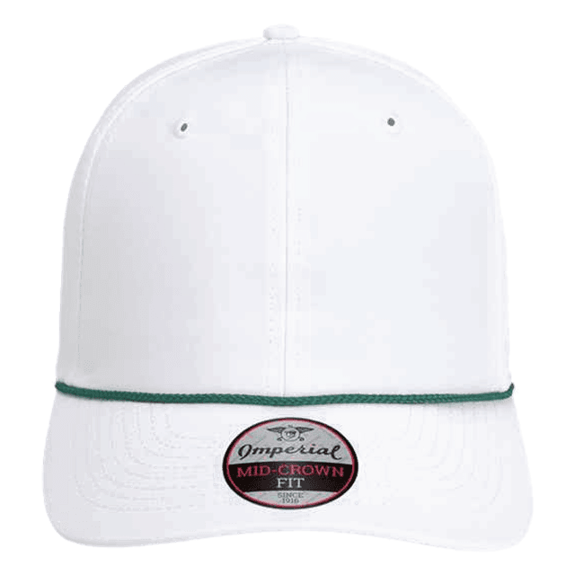 White/ Dark Green