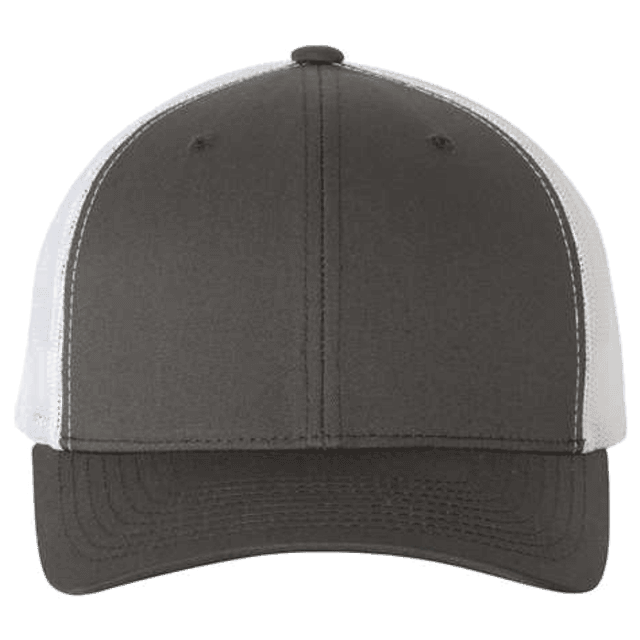 Charcoal/ White
