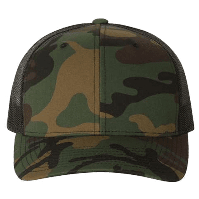 Green Camo/ Black