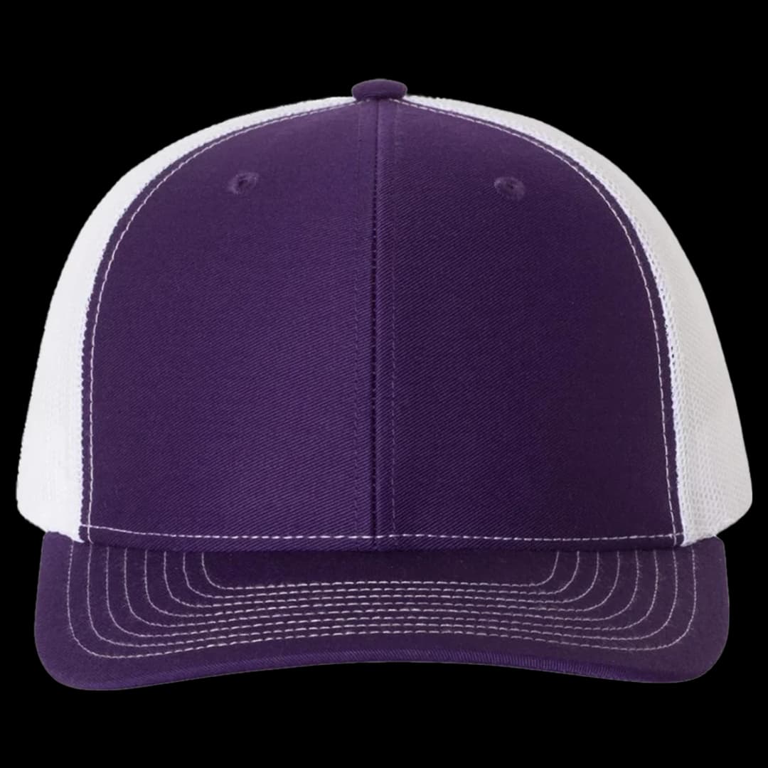 Purple / White