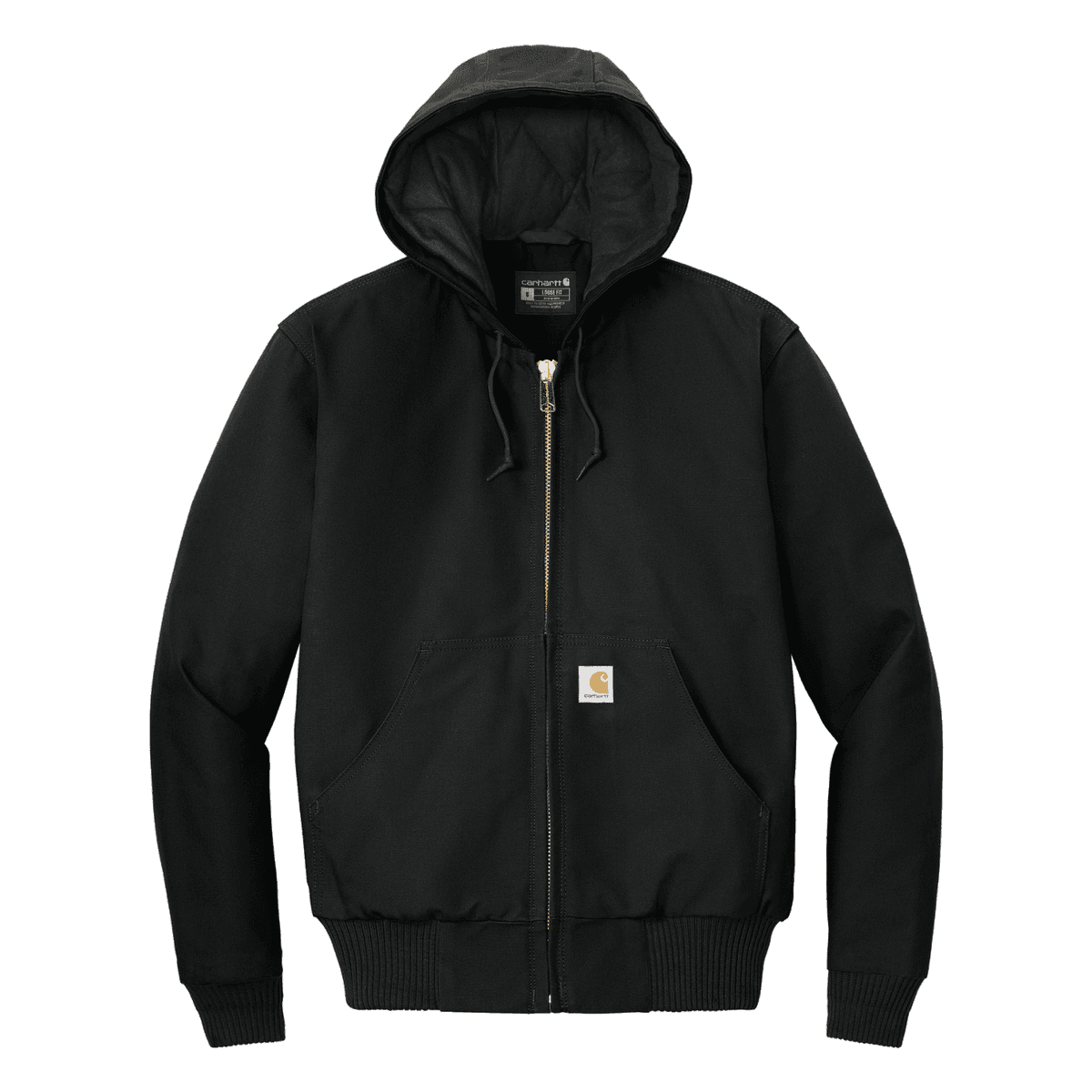 Carhartt Quilted-Flanne-Lined Duck Active Jac. CT106677