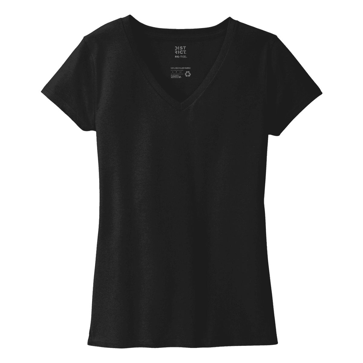 District Women's Re-Tee V-Neck DT8001