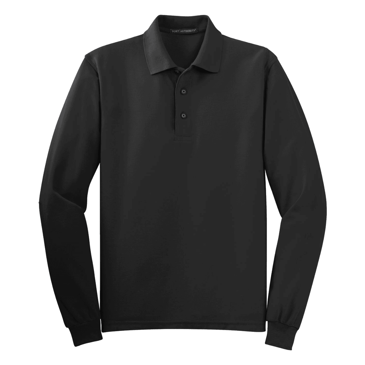 Port Authority Silk Touch Long Sleeve Polo. K500LS
