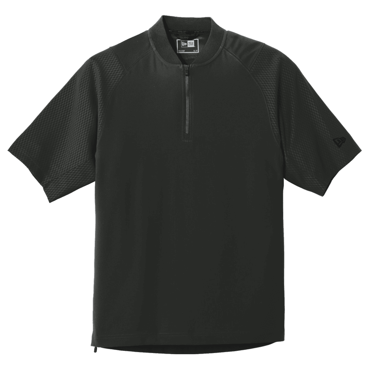 New Era Cage Short Sleeve 1/4-Zip Jacket. NEA600